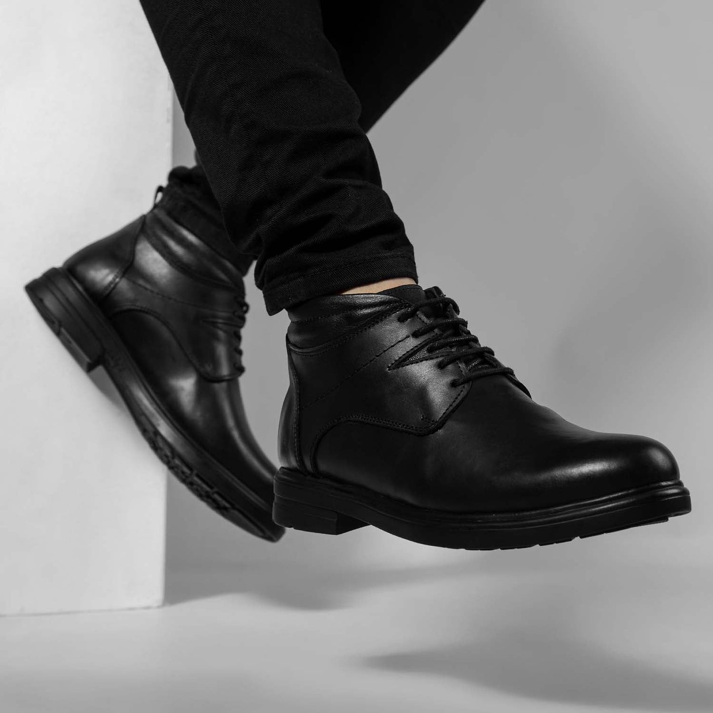 Premium Genuine Leather Boots โ M30