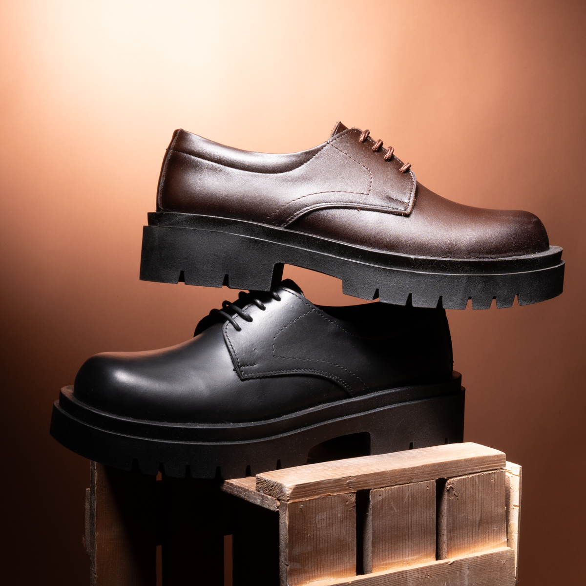 Chunky Derby Shoes – J5