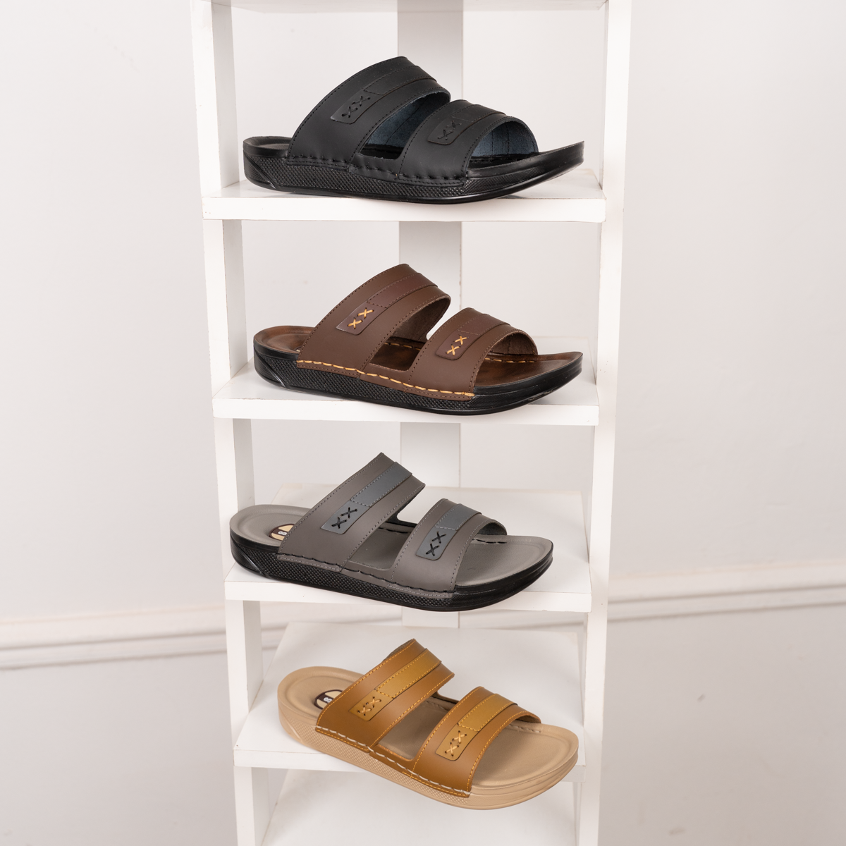DOL1 Leather Slippers