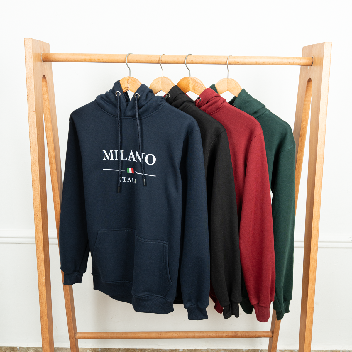 Milano Core Melton Hoodie – HA1