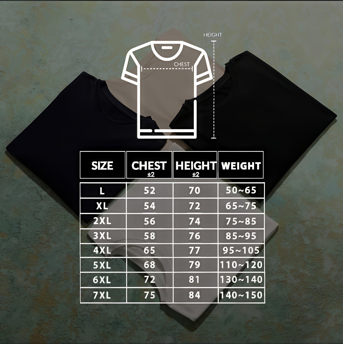 Basic T-shirt Regular Size (L-3X)
