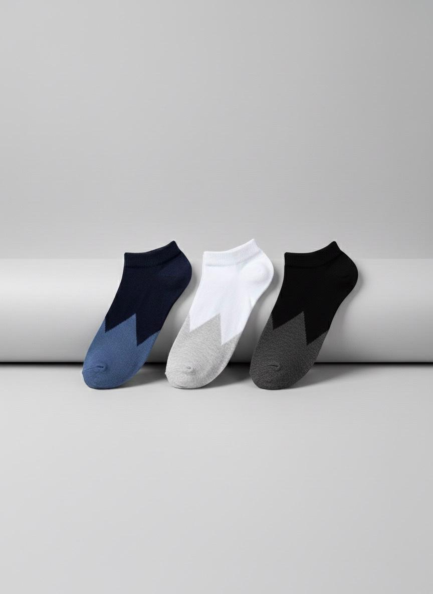 Triple H Men’s Half Terry Socks – V-Style