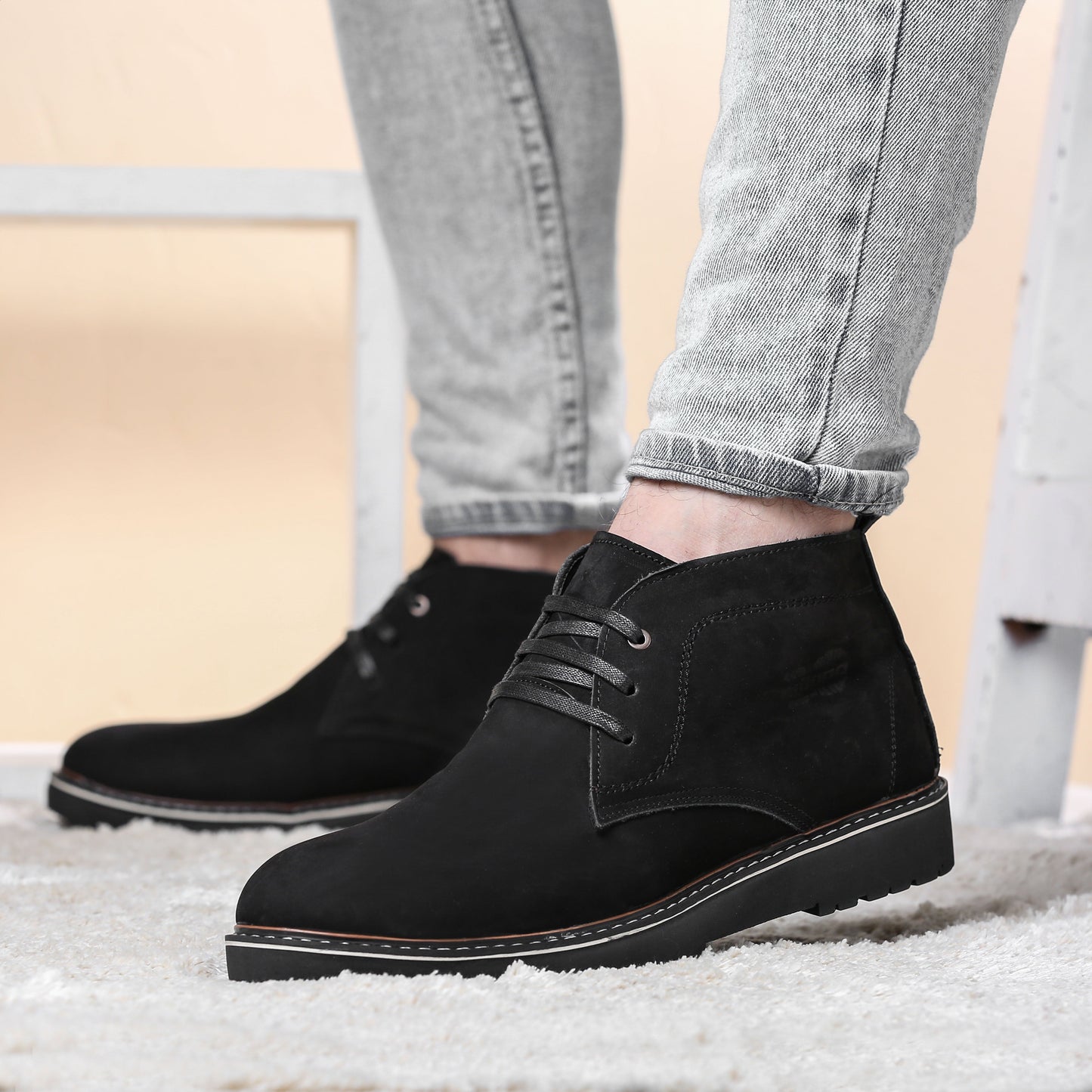 Chamois Suede Boots – Model M5