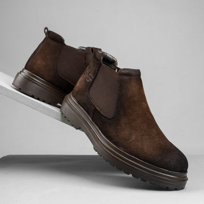 Chamois Suede Half Boots – M18