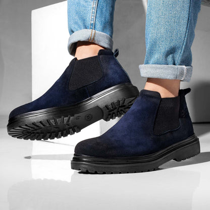 Chamois Suede Half Boots – M18