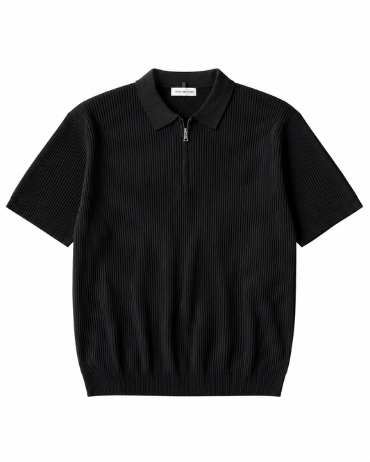 Knitted Polo Shirt
