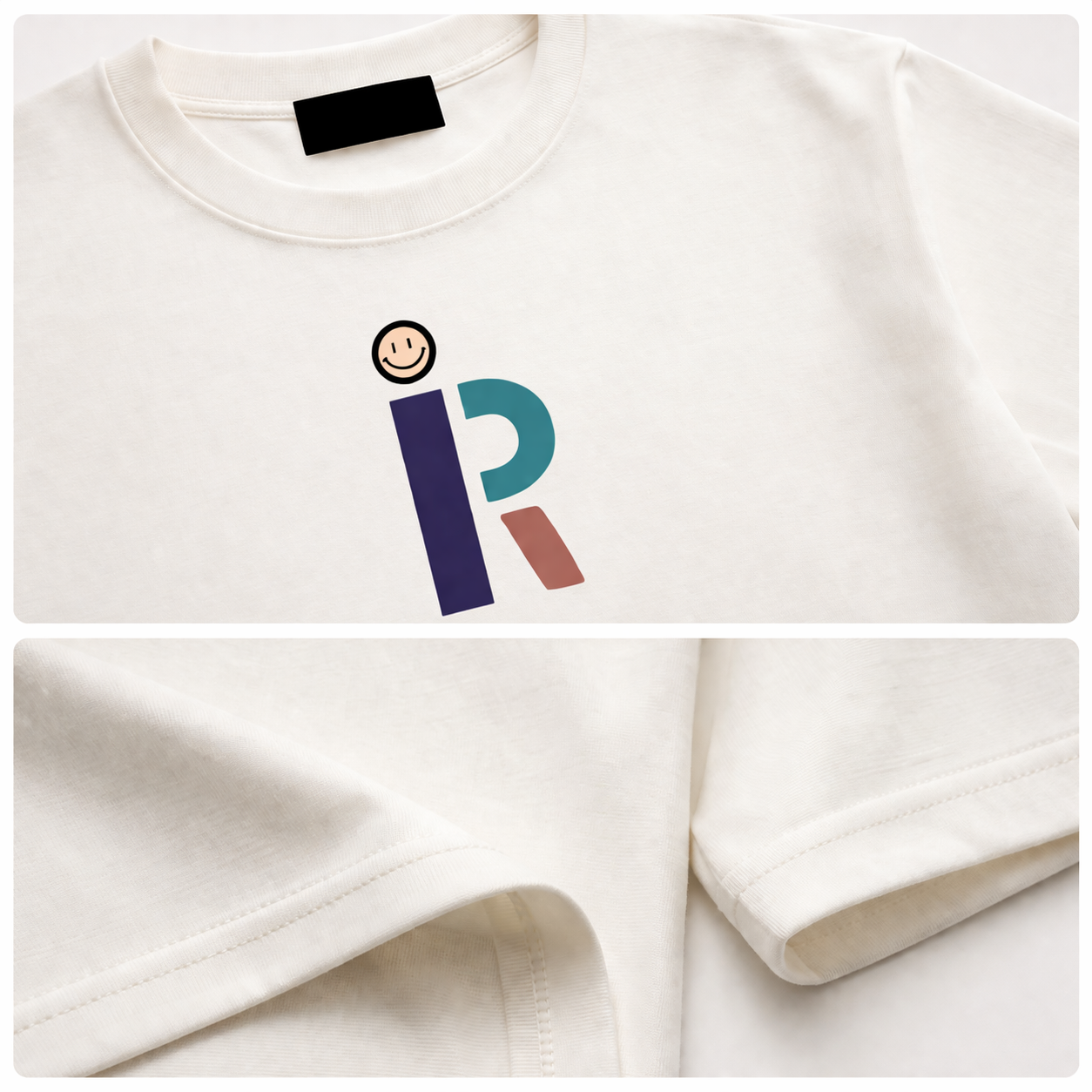 R Interlock Tee – Oversized Fit