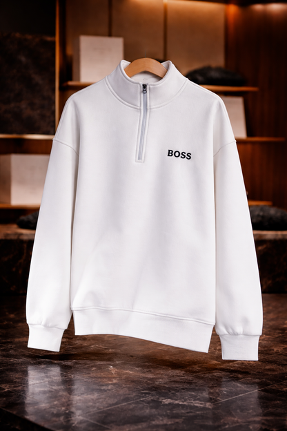 BOSS Quarter Zipper