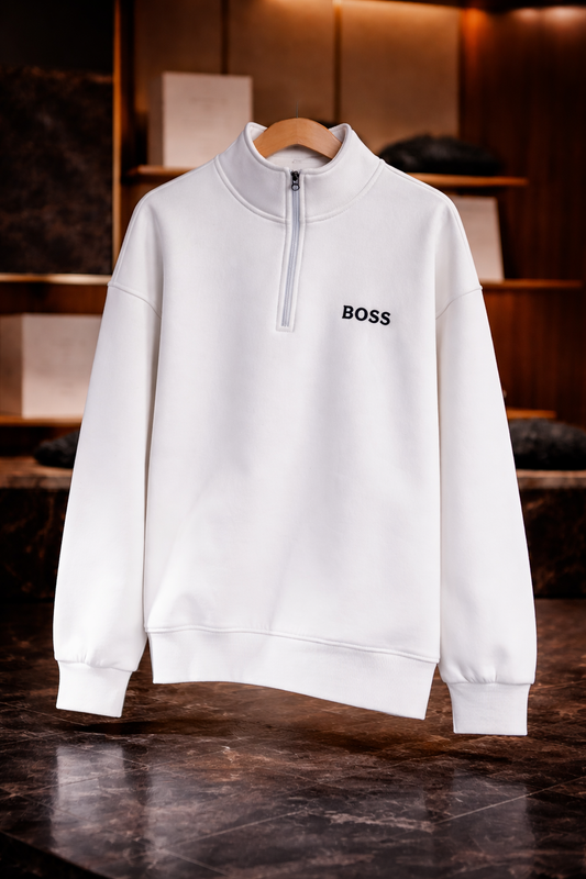 BOSS Quarter Zipper
