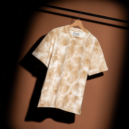 Interlock Pattern Tee – Round Neck