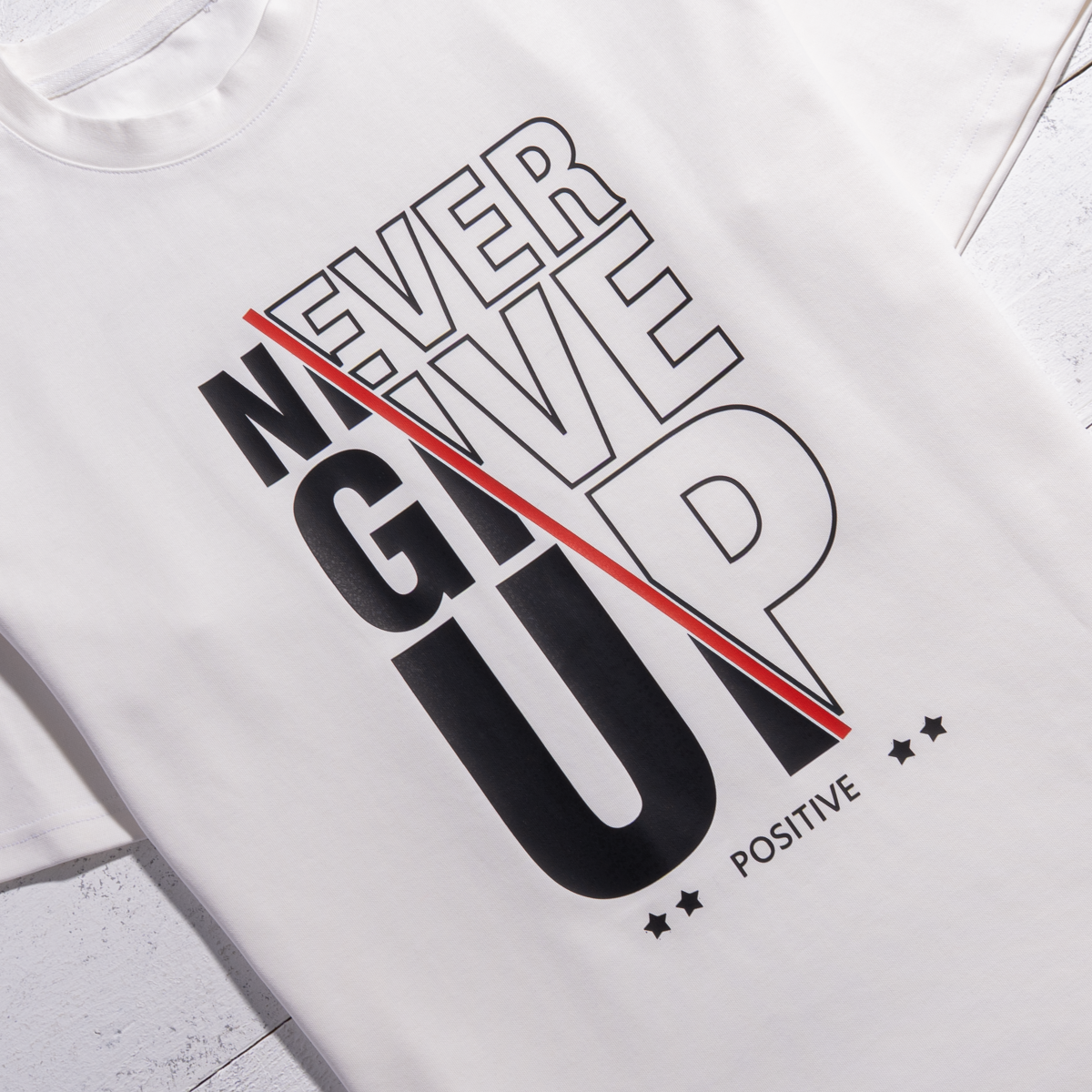 Never Give Up Tee