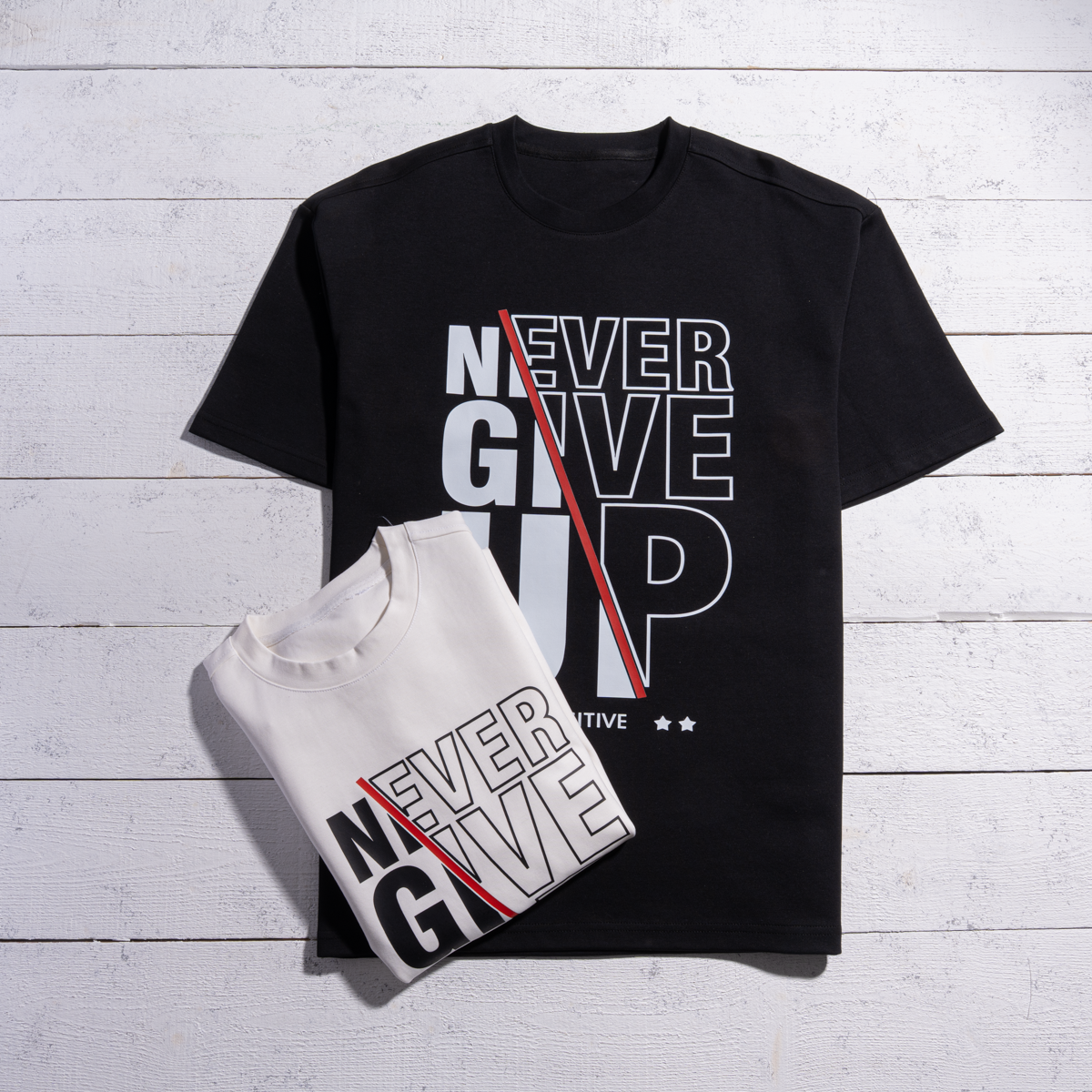 Never Give Up Tee
