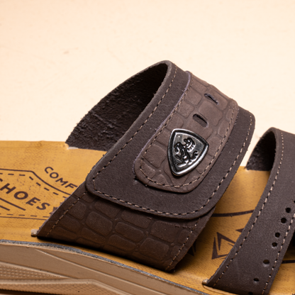 Wide Stripe Slipper