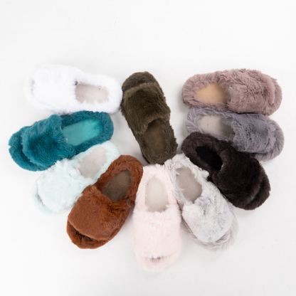 Faux Fur Slippers
