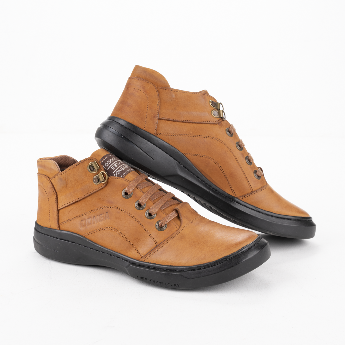 Genuine leather donga shoes D5