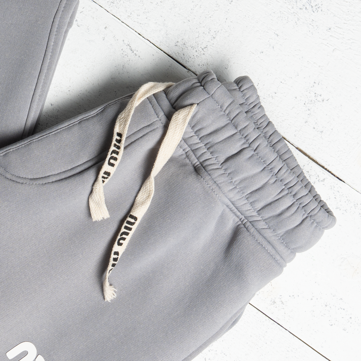 MIU Cotton Sweatpants