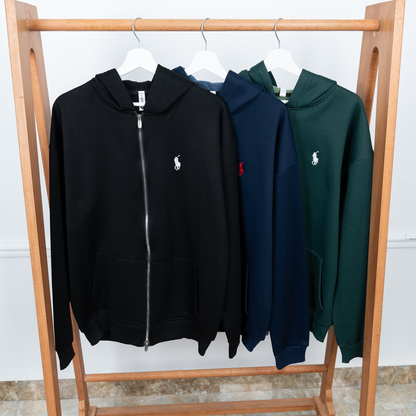 Polo Full-Zip Comfort Sweatshirt