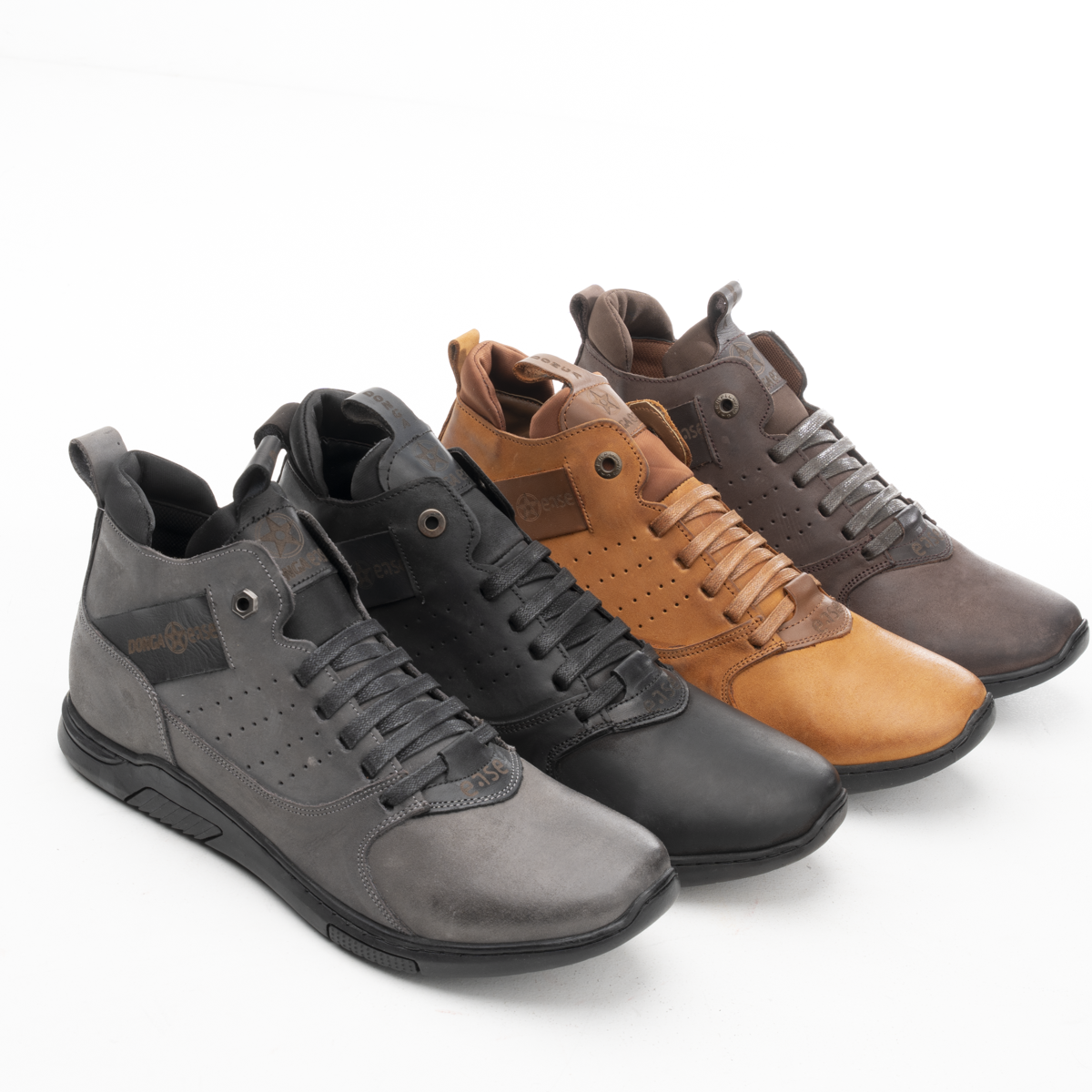 D1 Genuine Leather Donga Shoes