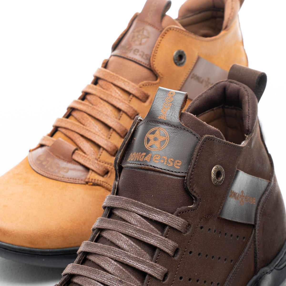 D1 Genuine Leather Donga Shoes