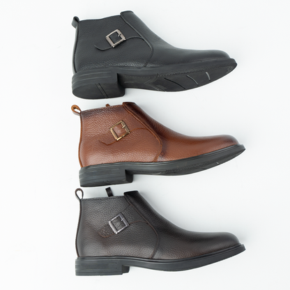 Chamois Suede Half Boots - H5