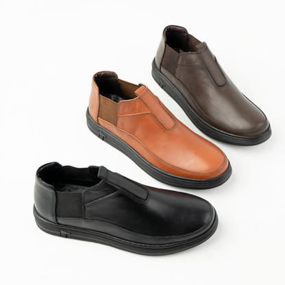 Chamois Suede Half Boots - H6