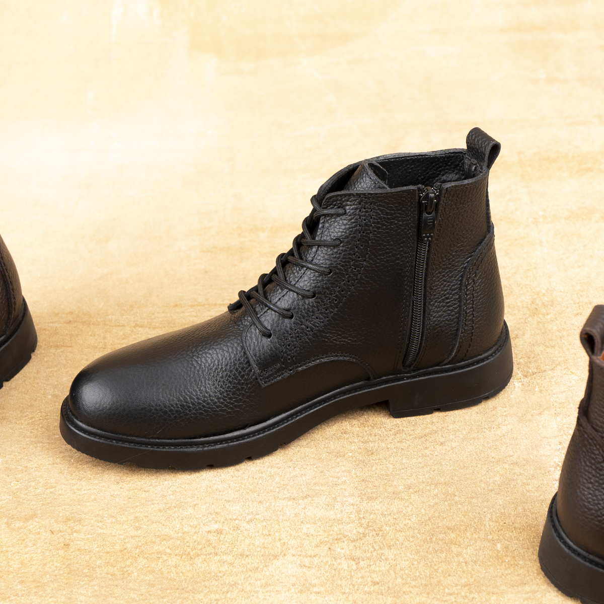 H9 Premium Suede Half Boots