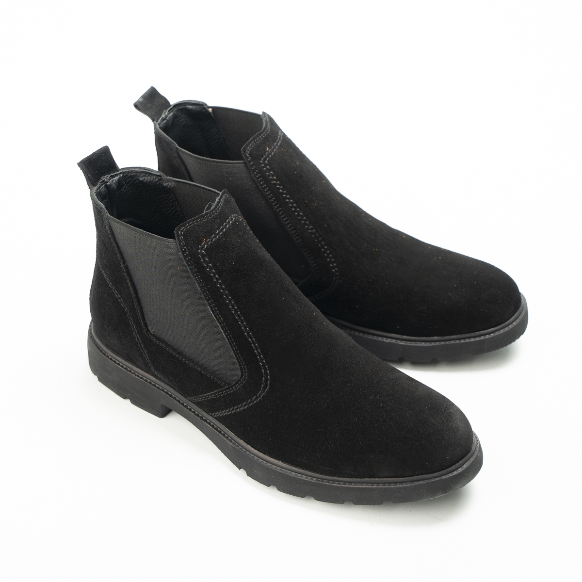 Chamois Suede Half Boots - H8