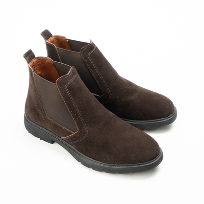 Chamois Suede Half Boots - H8