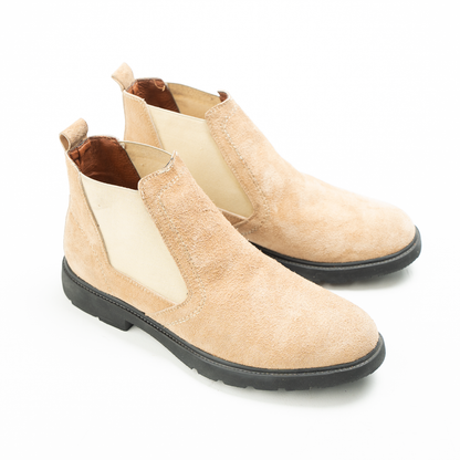 Chamois Suede Half Boots - H8