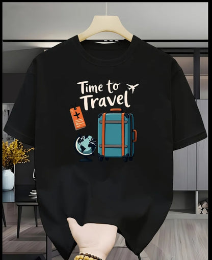 Time To Travel Tee – Polyvar Cotton