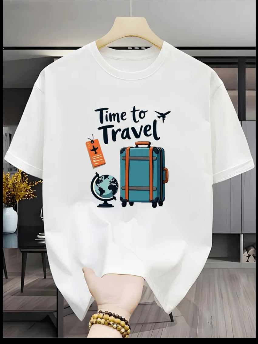 Time To Travel Tee – Polyvar Cotton