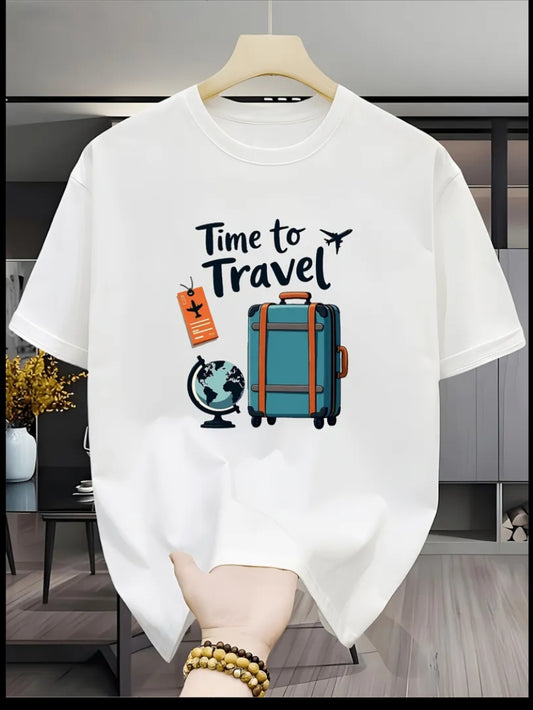Time To Travel Tee – Polyvar Cotton
