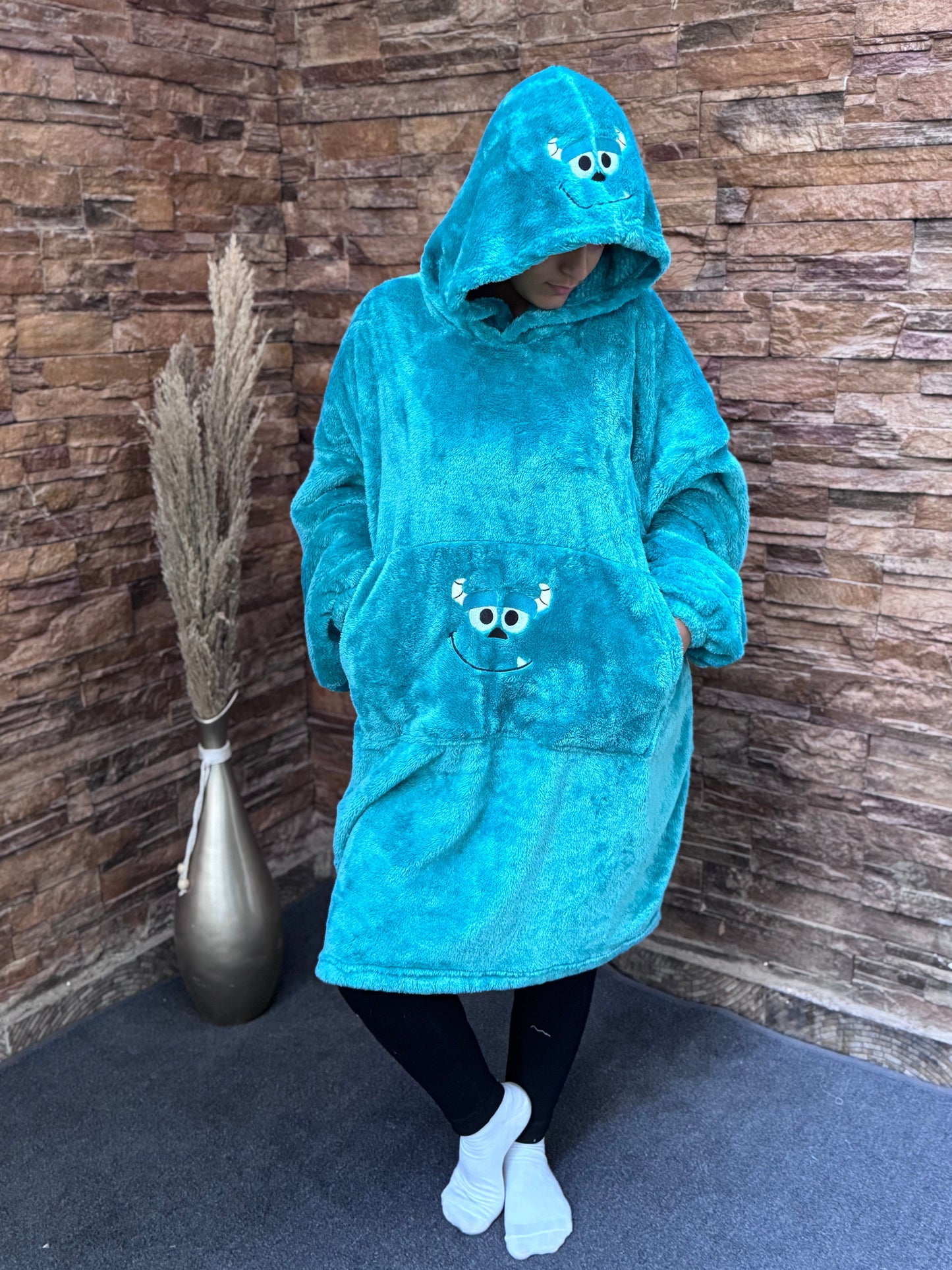 Unisex Monsters Blanket Shalaby