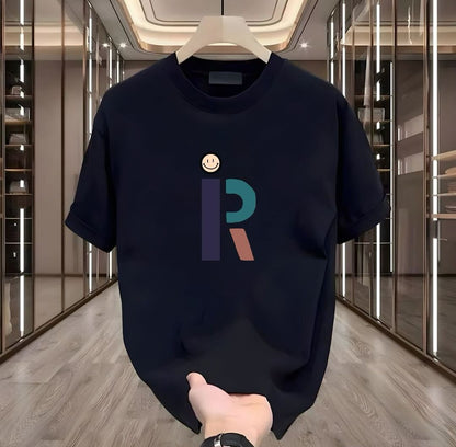 R Interlock Tee – Oversized Fit