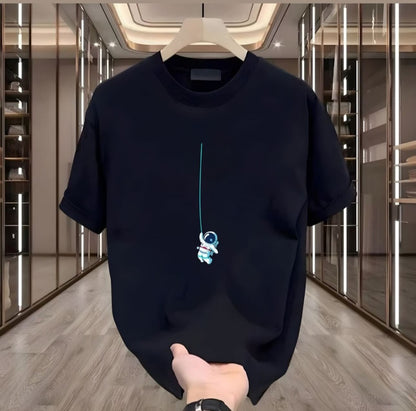 SPACE Interlock Tee – Oversized Fit