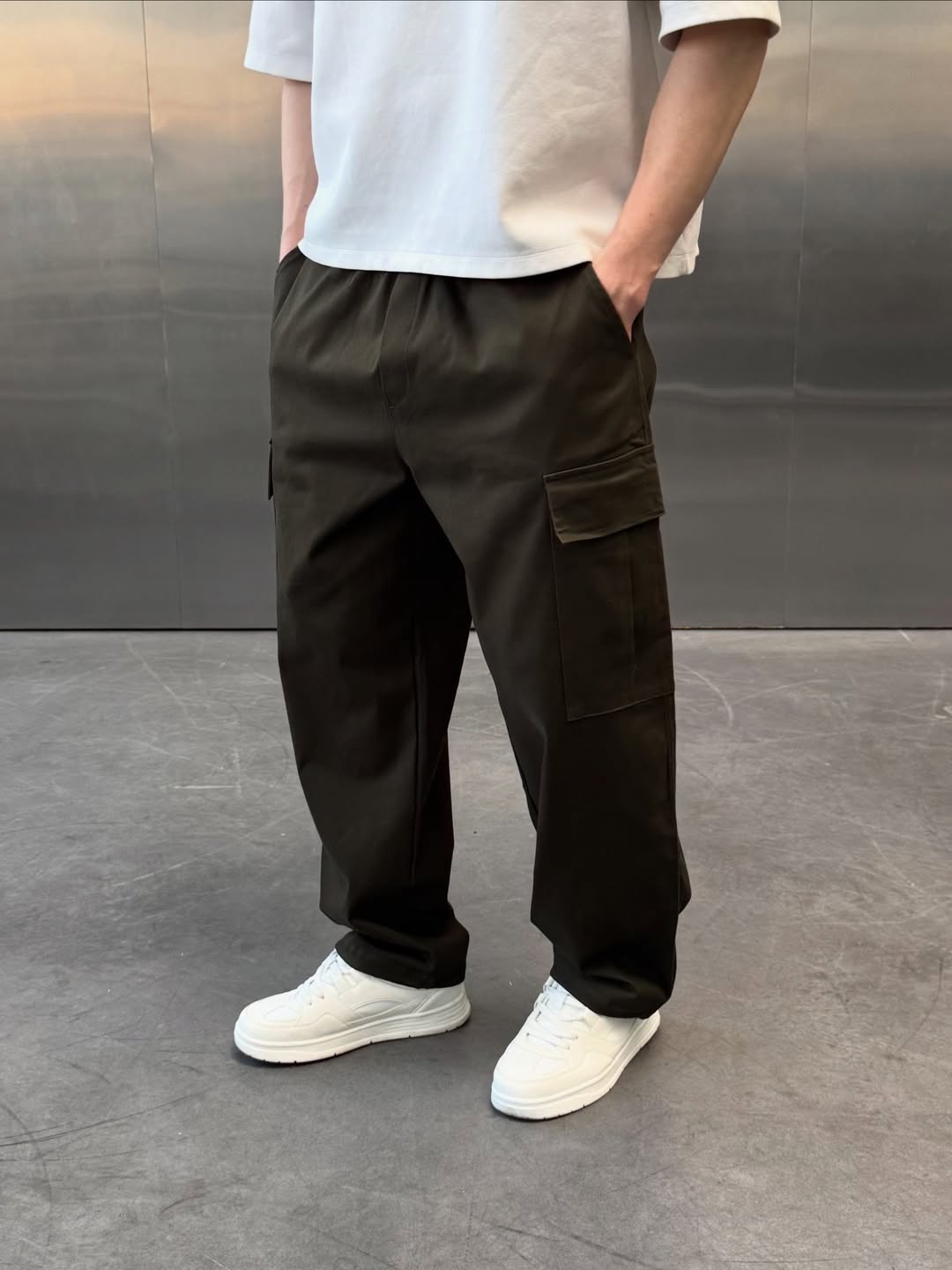 AD Cargo Pants – Wide Fit
