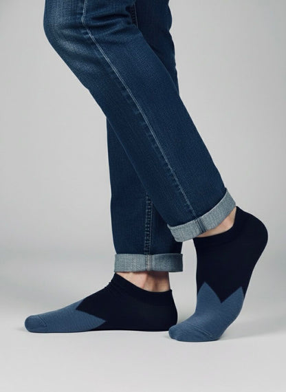 Triple H Men’s Half Terry Socks – V-Style